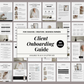 Client Onboarding Kit™ | 65 Canva Templates for Coaches & Service Providers
