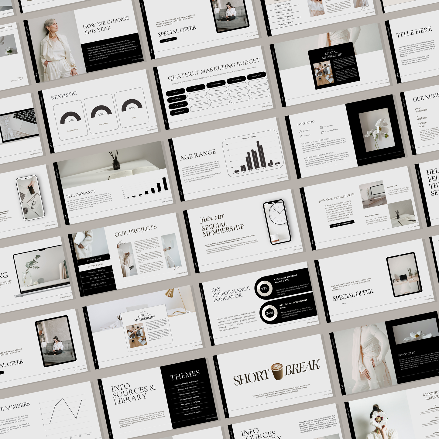 The Ultimate Course Creator Suite | 550+ Premium Canva Templates