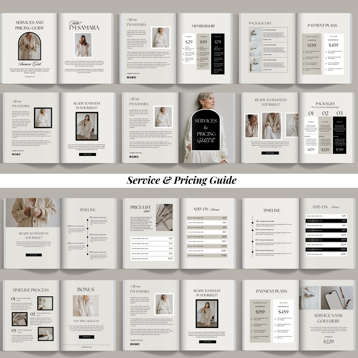 The Ultimate Course Creator Suite | 550+ Premium Canva Templates