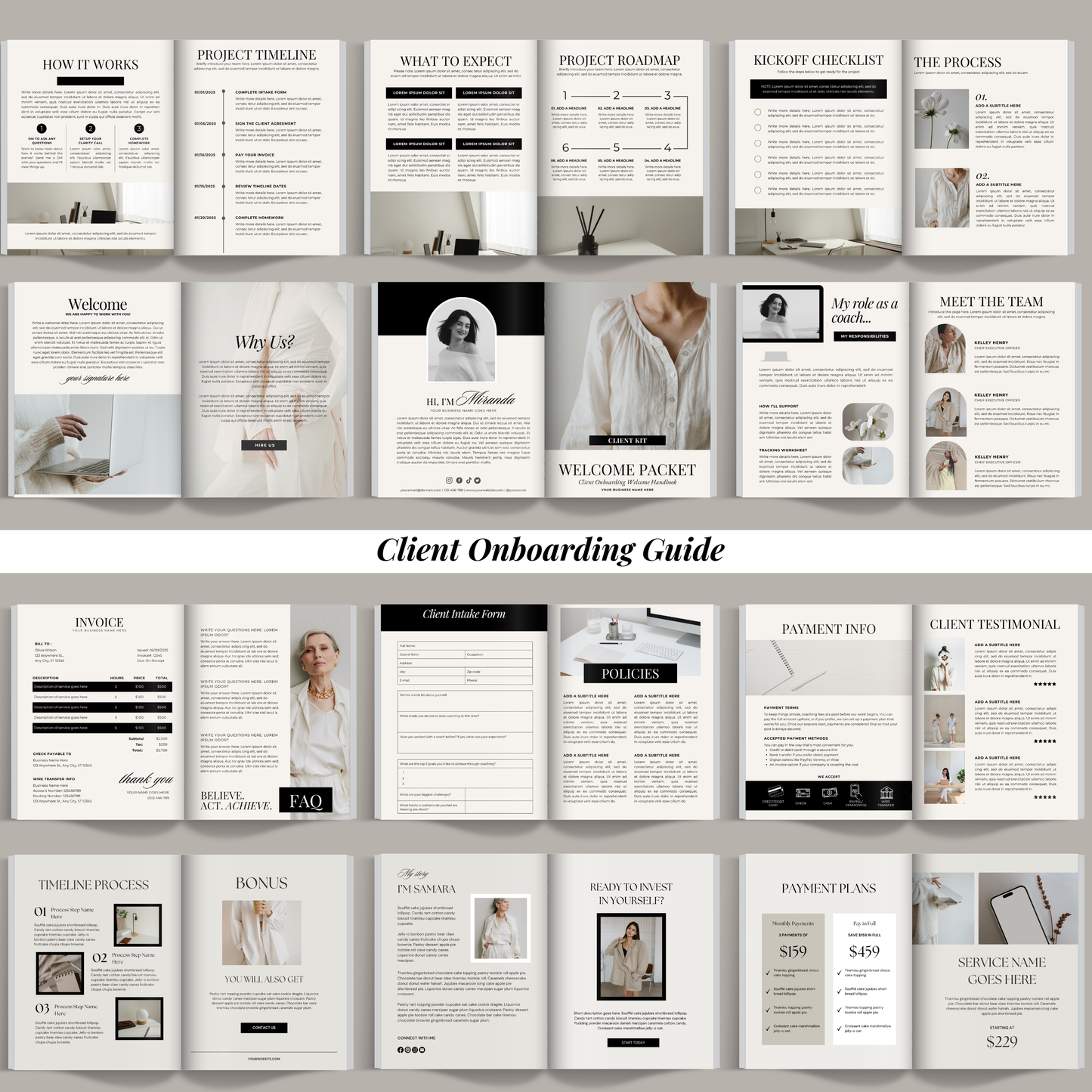 The Ultimate Course Creator Suite | 550+ Premium Canva Templates