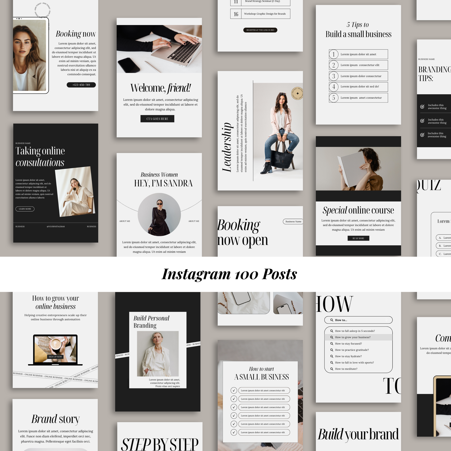 The Course Creator Suite | 390+ Premium Canva Templates