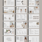 Course Creator Bundle | Course Workbook & Webinar Masterclass Canva Templates (290 Pages)