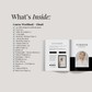 Course Creator Bundle | Course Workbook & Webinar Masterclass Canva Templates (290 Pages)