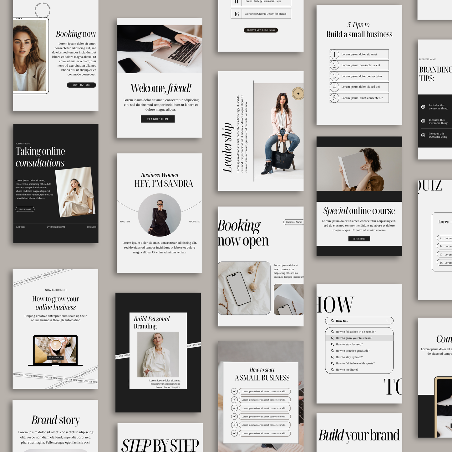 The Ultimate Course Creator Suite | 550+ Premium Canva Templates