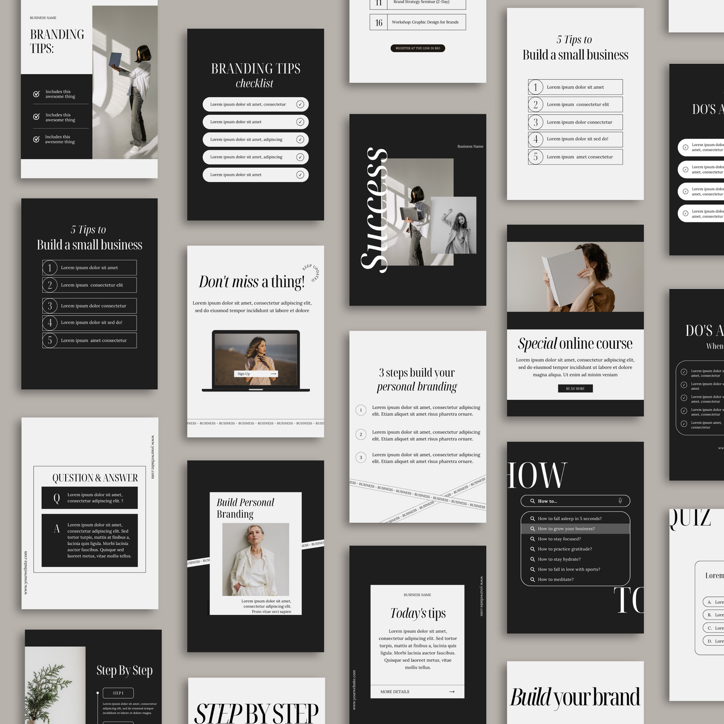 The Ultimate Course Creator Suite | 550+ Premium Canva Templates