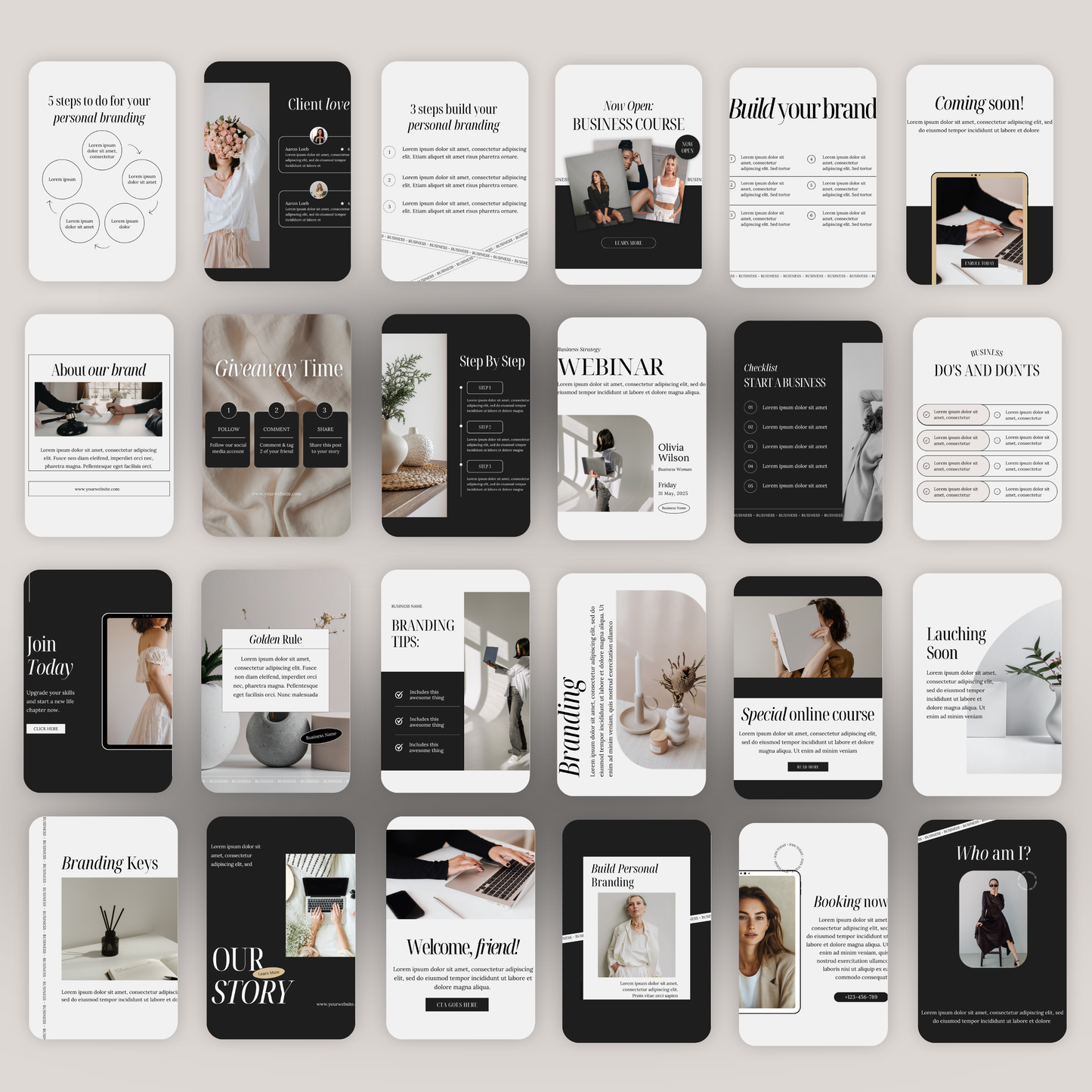 The Ultimate Course Creator Suite | 550+ Premium Canva Templates