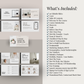 Course Creator Bundle | Course Workbook & Webinar Masterclass Canva Templates (290 Pages)
