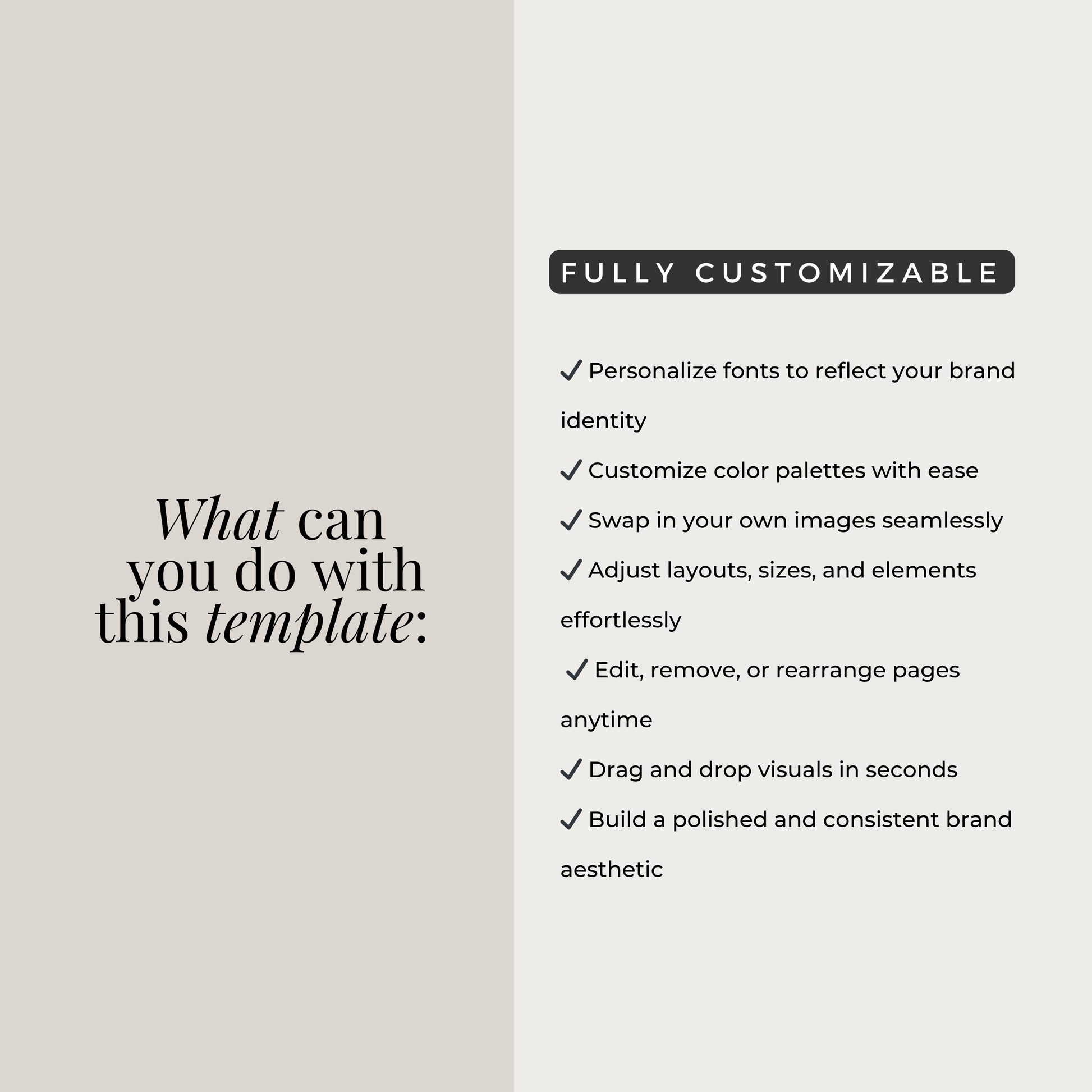 Premium 140-page Canva workbook and ebook template for coaches and course creators