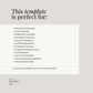 Minimalist Canva workbook template with luxury design for coaching programs and online courses
