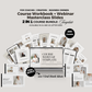 Course Creator Bundle | Course Workbook & Webinar Masterclass Canva Templates (290 Pages)